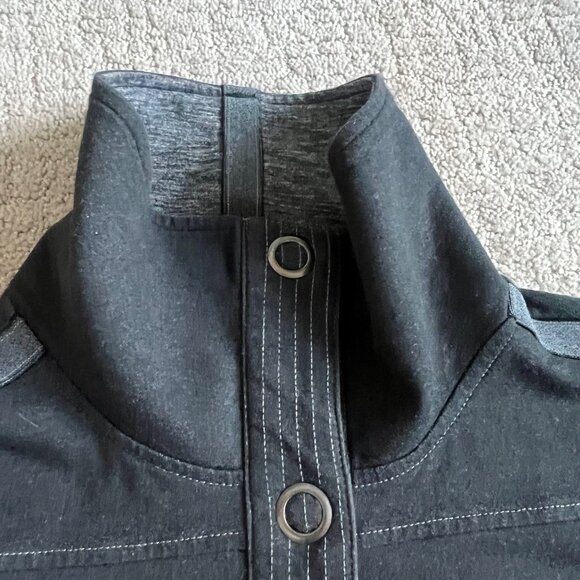 Kuhl Women’s Krush Jacket Sz XS Funnel Neck Charcoal Outdoors Hiking GUC - Picture 3 of 11